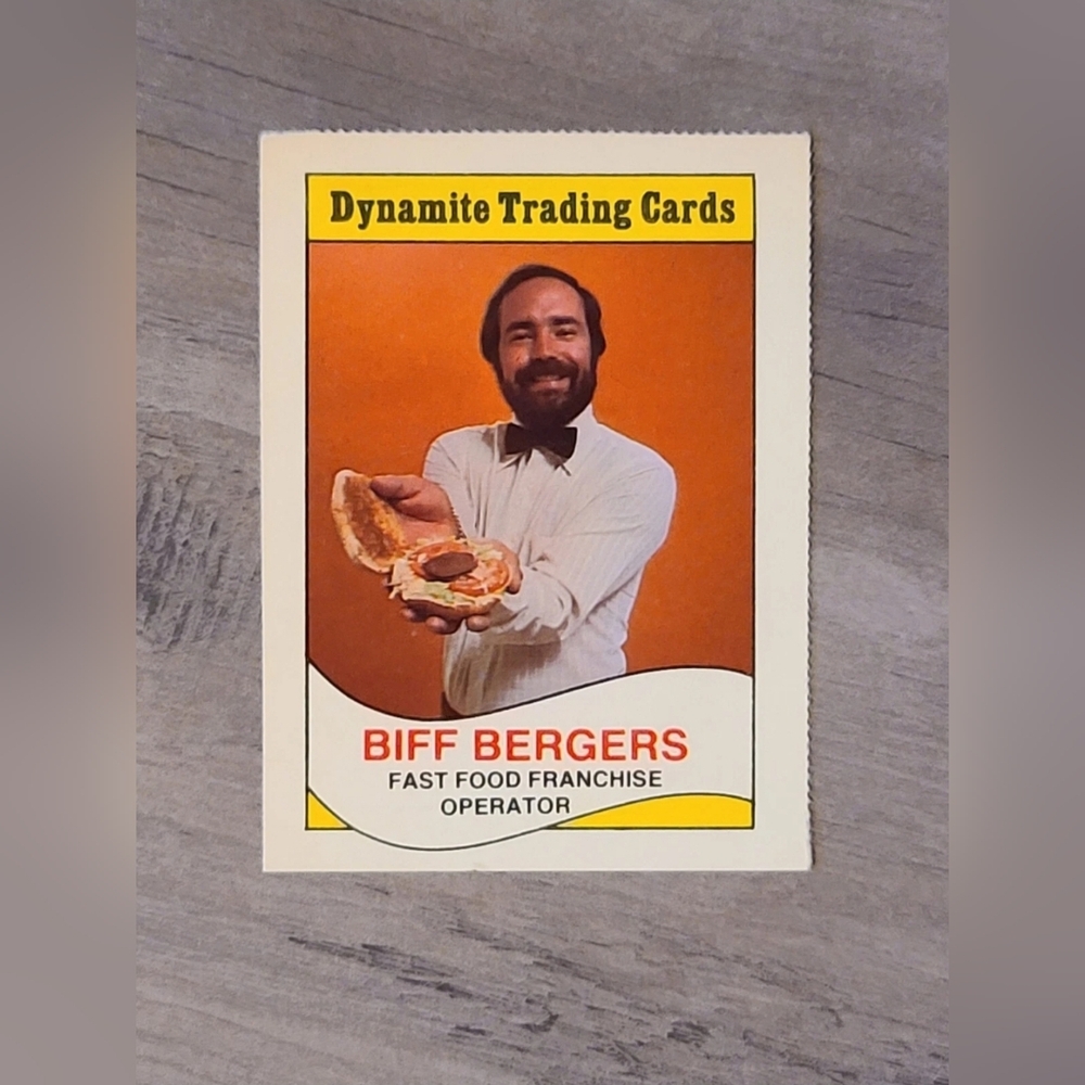 Dynamite Trading Card - Biff Bergers [ Read Details ]